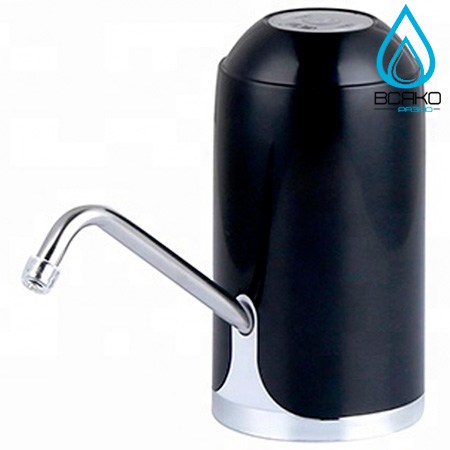 Помпа для бутилированной воды электрическая черная ViO E5 black